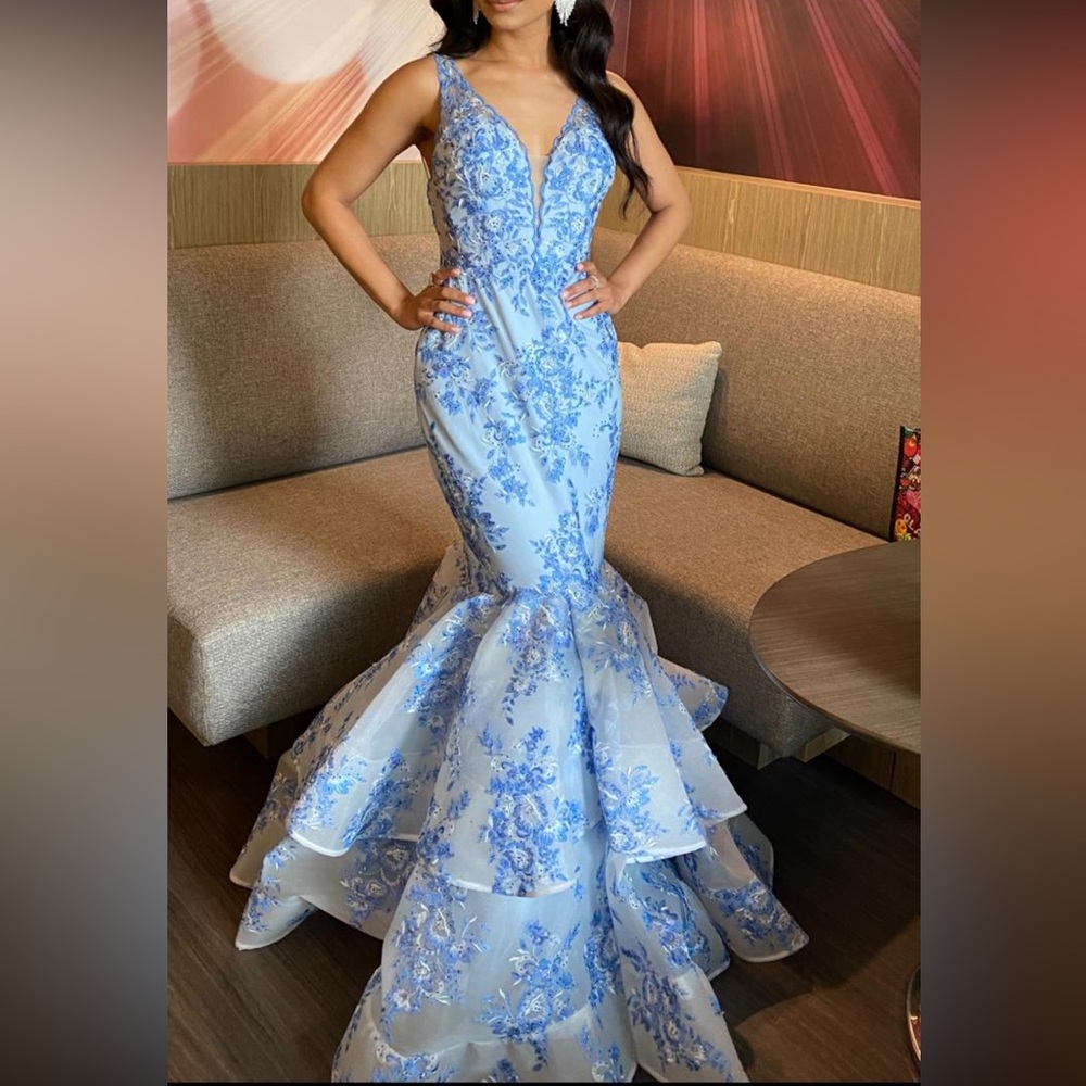 Blue Mermaid Dress